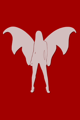 Angel Red, par Xavier E. G. Dierick